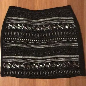 Sequin skirt